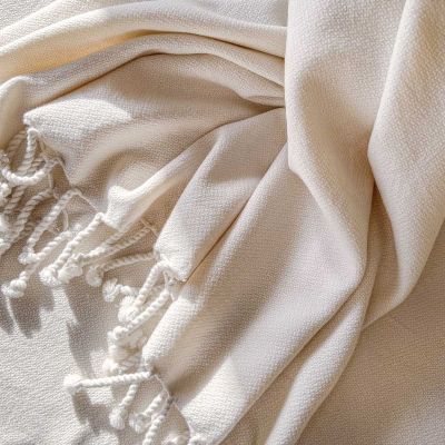 AMDO 4-PLY CREPE WEAVE CASHMERE BLANKETS & THROWS