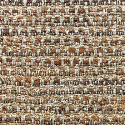 Chandra hand loomed natural silk fabric detail