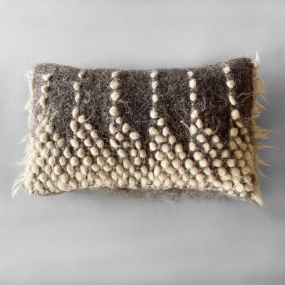 Anichini Drops Handmade Brushed Wool Pillows