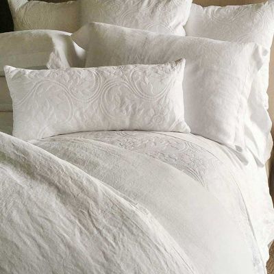 VITA WASHED LINEN BOTTOM SHEETS