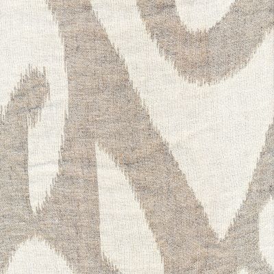 Anichini Yutes Collection Tokkat Super Large Ikat Linen Matelassé Fabric