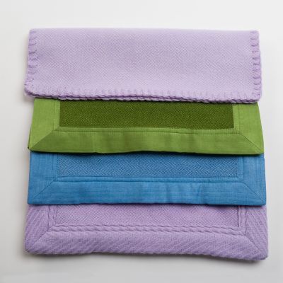 CUSTOM AMDO 4-PLY CREPE WEAVE CASHMERE BLANKETS & THROWS