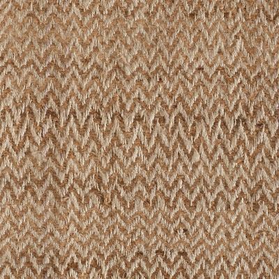 Chevron Hand Loomed Silk In Natural