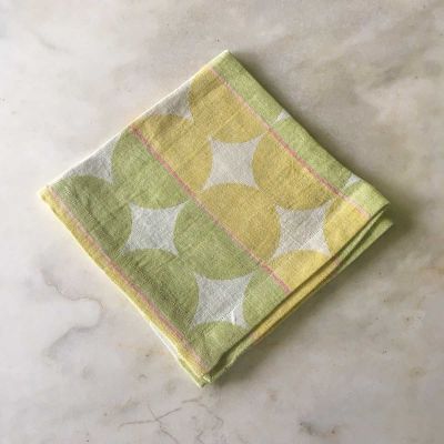 Anichini Contorno Modern Linen Table Runners In Olive Green
Modern Graphic Linen Table Runners
Contorno olive green linen napkins 