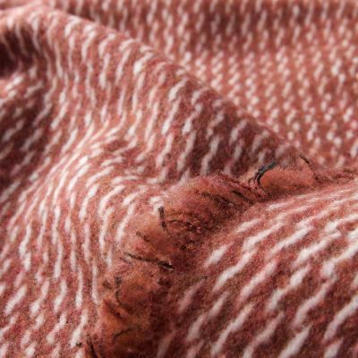 Curly Washable Wool & Cotton Blend Throws