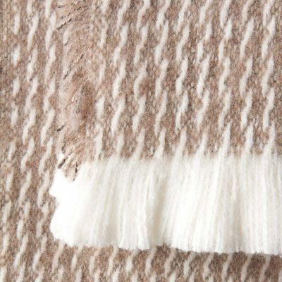 Curly Washable Wool & Cotton Blend Throws