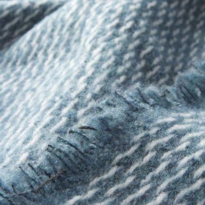 Curly Washable Wool & Cotton Blend Throws