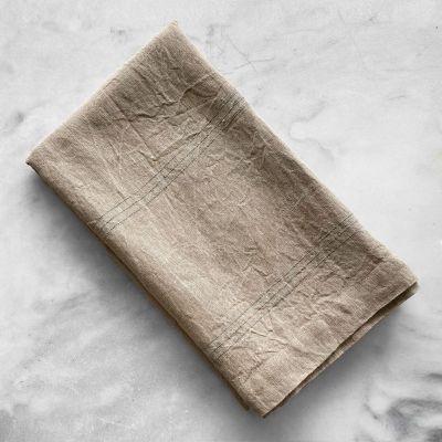 Marcus Organic Flatweave Linen Bath Sheets