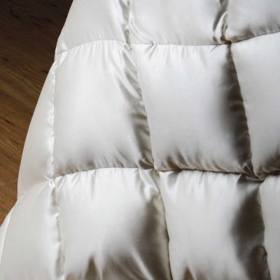  MEDIUM WEIGHT EIDERDOWN DUVET COMFORTERS COVERED IN SILK