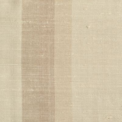 Huseena hand loomed undyed natural silk with subtle vertical bands