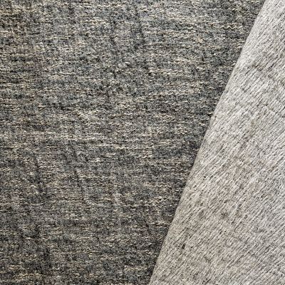 Liberta Linen & Wool Blankets In Blueish Grey