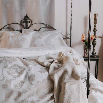 Liverno Linen Jacquard Sheets