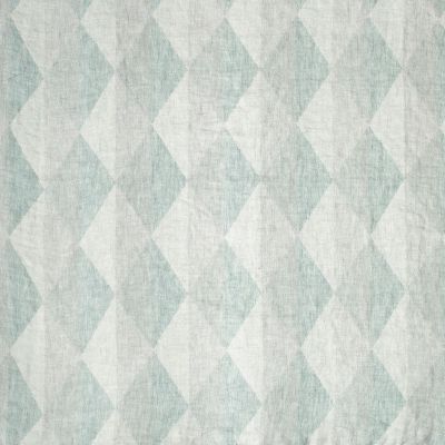 Anichini Puzzle Lightweight Linen Diamond Pattern Quilts In Grey