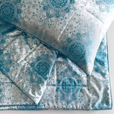  ROMANO QUILTED SILK THROWS