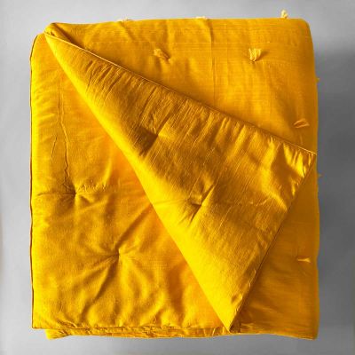 Anichini Sitara Brights Dupioni Silk Foot Quilts