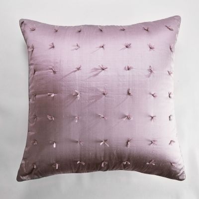 Anichini Sitara Silk Pillows In Sky Blue