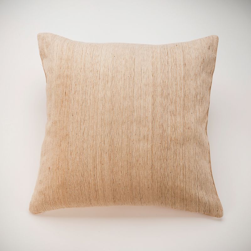 Anichini Bokaro Hand Loomed Natural Silk Pillows