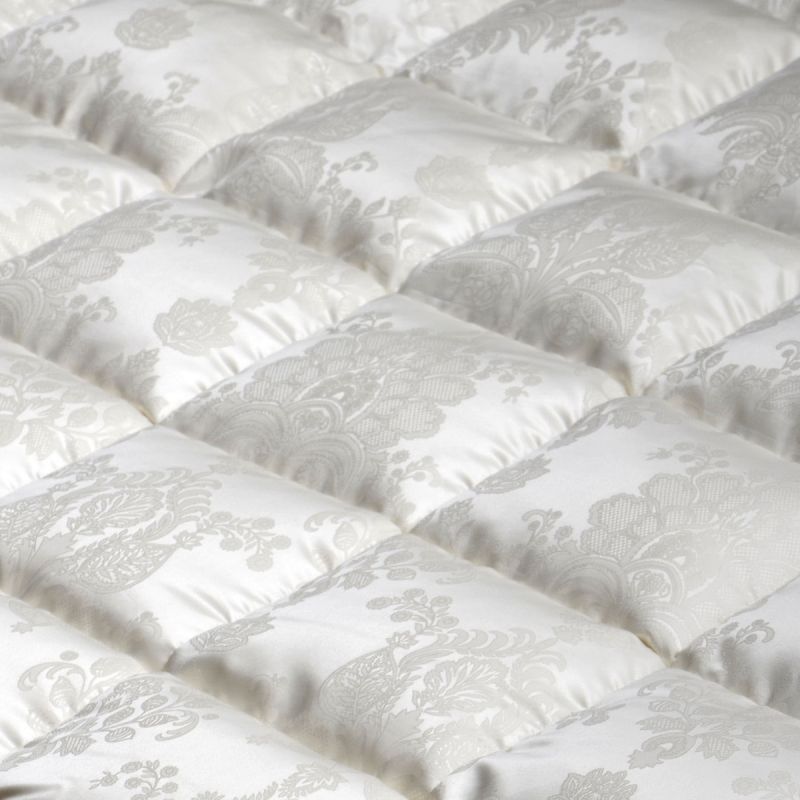 Anichini Cannes French Damask Luxury Silk Covered Duvets Comforters