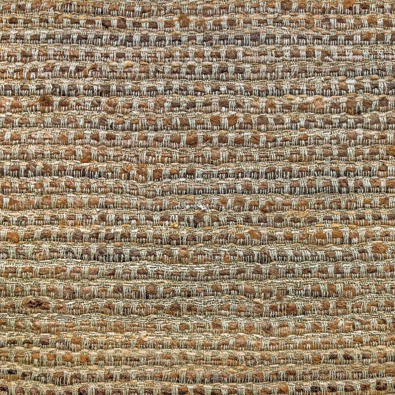 Chandra hand loomed natural silk fabric detail