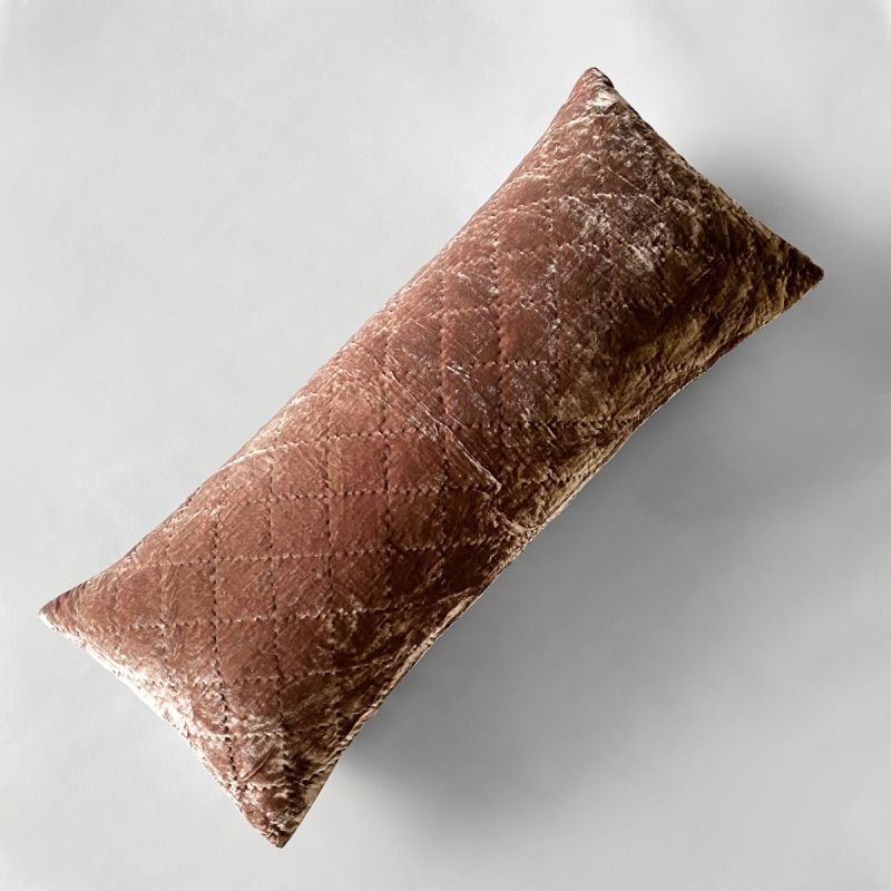 Anichini Pho Handmade Bronze Silk Velvet Pillows