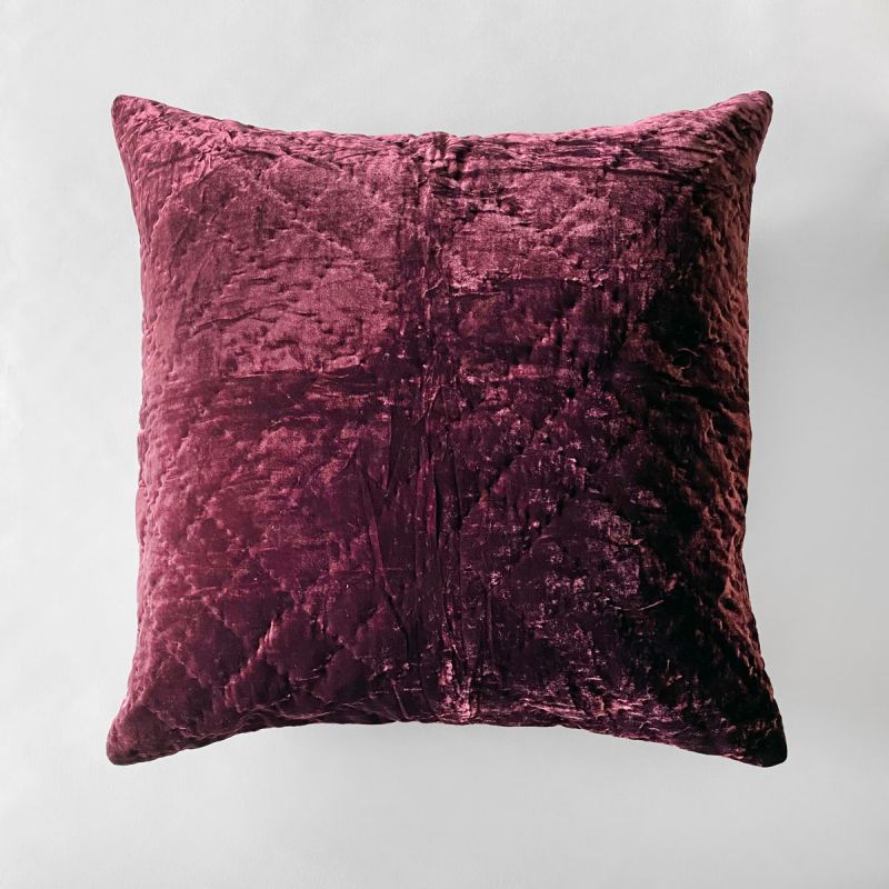 Ultra Luxurious Handmade Silk Velvet Pillows