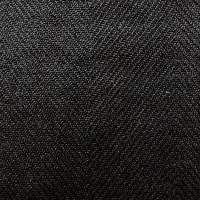 Anichini Yutes Collection Quorum Soft Thick Herringbone Upholstery Linen Fabric