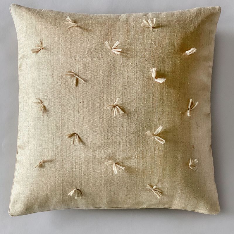 Anichini Changeant Hand Loomed Herringbone Silk Quilts & Pillows