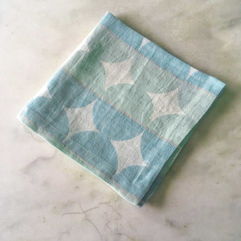 Anichini Contorno Modern Linen Table Runners In Spaqua
Modern Graphic Linen Table Runners
Contorno spaqua linen napkins 