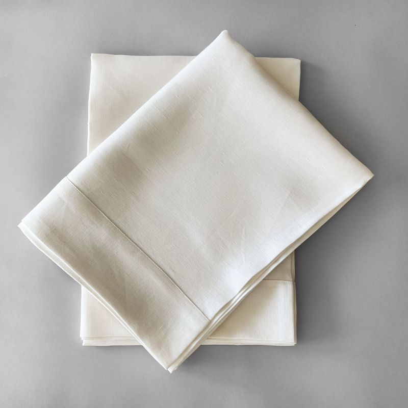 Anichini Janus Italian Linen Pillow Cases