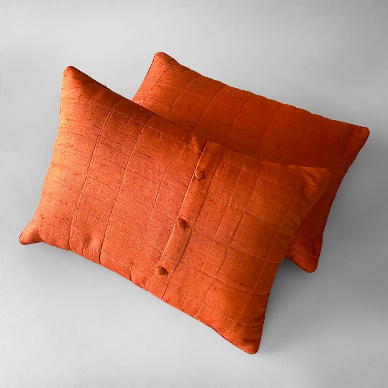 Anichini Kanishka Hand Loomed Silk Quilts & Pillows