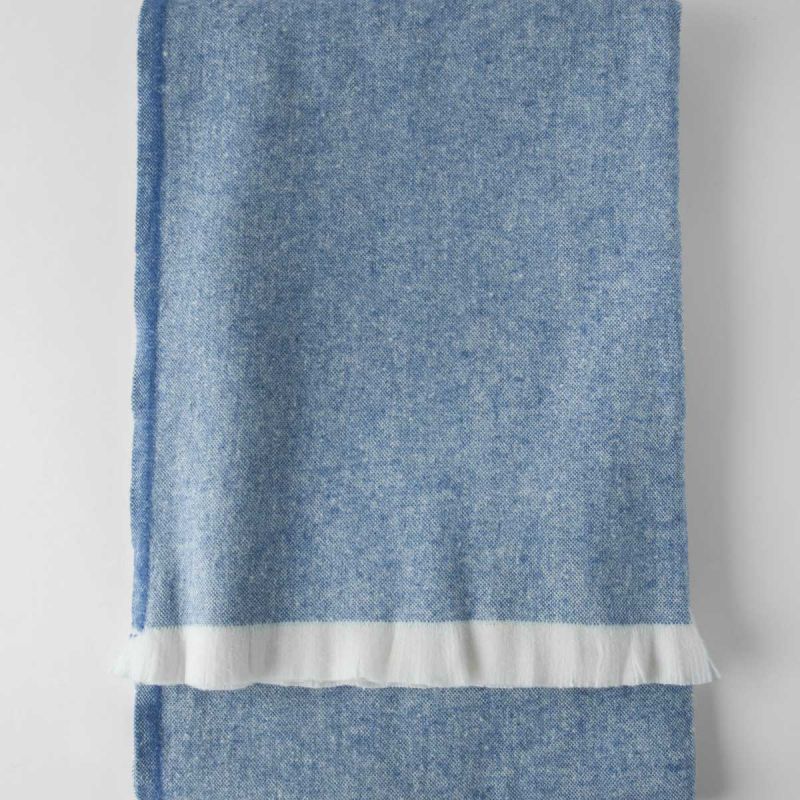 Linen Blend Washable Throw