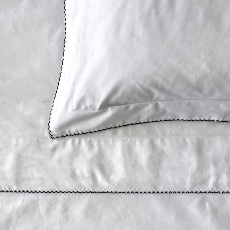 Lucia Luxury Organic Percale Bottom Sheets