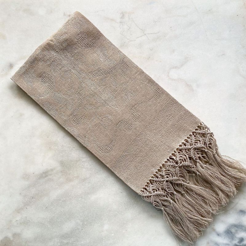 Fingertip towels with fringe sale