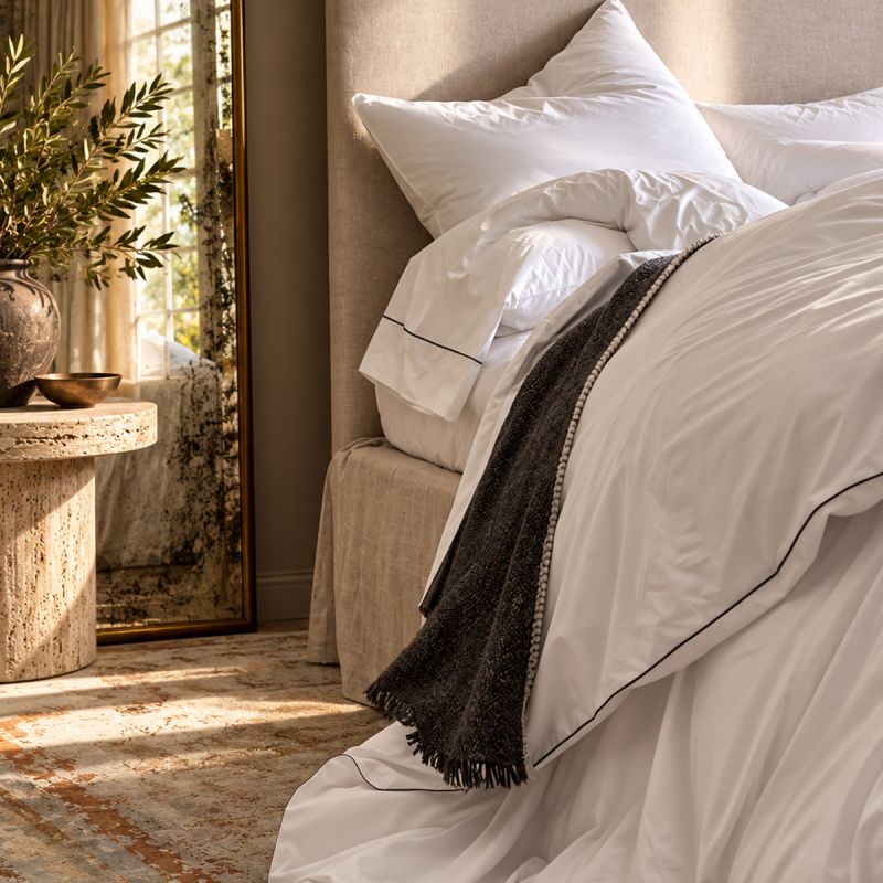 Anichini Palladio Percale Sheet