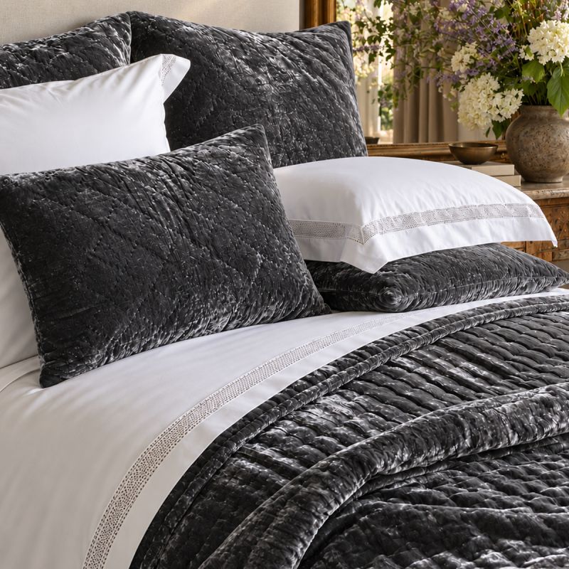 Anichini Pho Silk Velvet Pillows