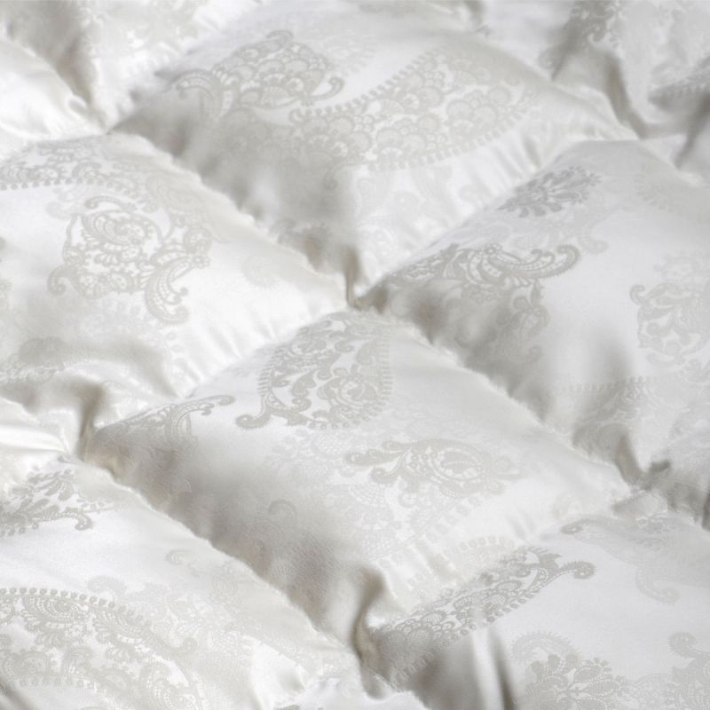 Anichini Dorit Paisley Luxury Silk Down Duvet Comforter