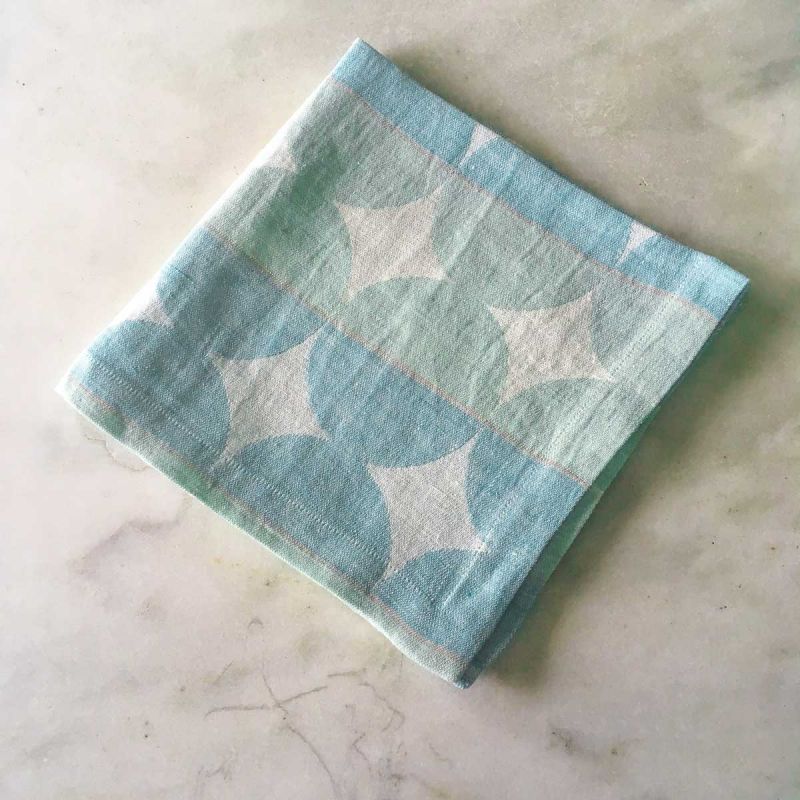 Anichini Contorno Modern Linen Tablecloths In Spaqua