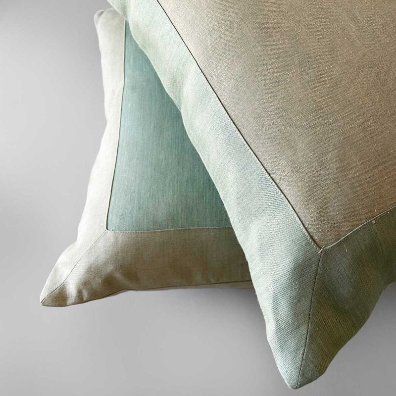 Anichini Janus Textured Linen Pillows
