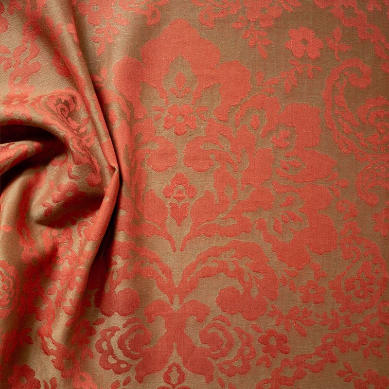 Anichini Lido Floral Paisley Linen Shower Curtains