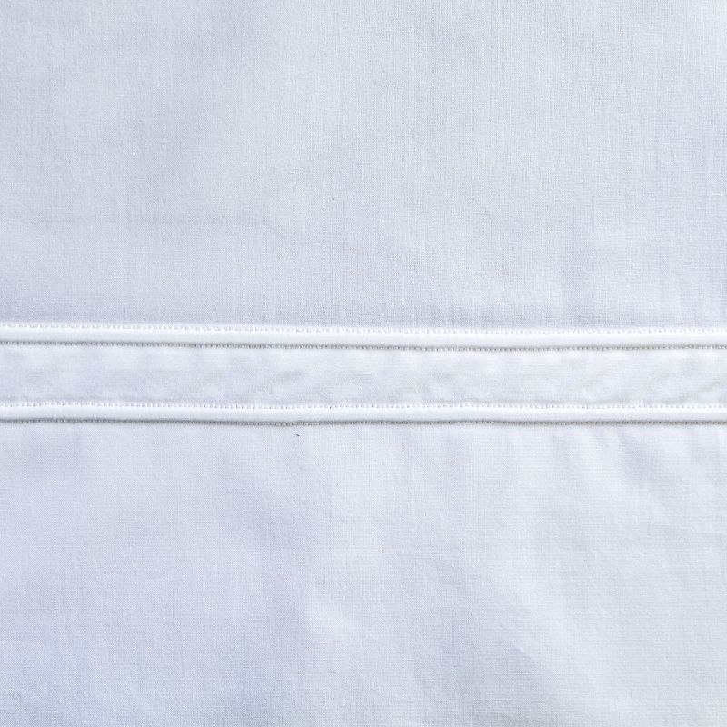 Anichini Lorraine Italian Percale Sheets with a Double Shadow Stitch
