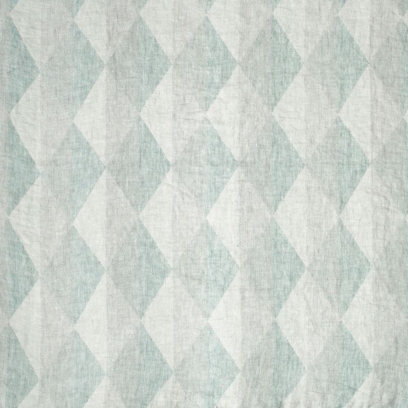 Anichini Puzzle Lightweight Linen Diamond Pattern Quilts In Grey