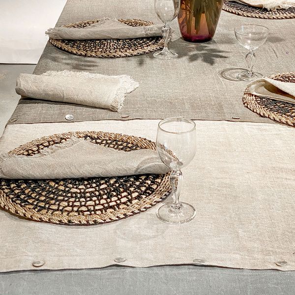 Square Cute Linen Luxury Modern Table Linen Placemats 