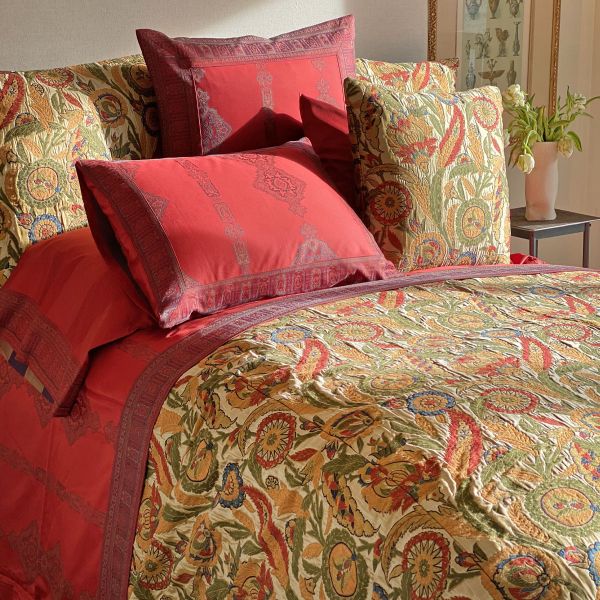 ANICHINI Gulistani Tapestry Pillows Paisley Italian Matelassé