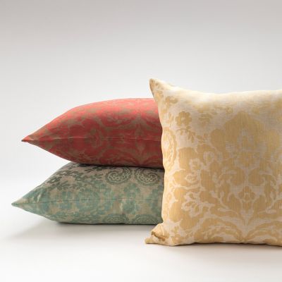 Anichini Lido Italian Linen Jacquard Pillows