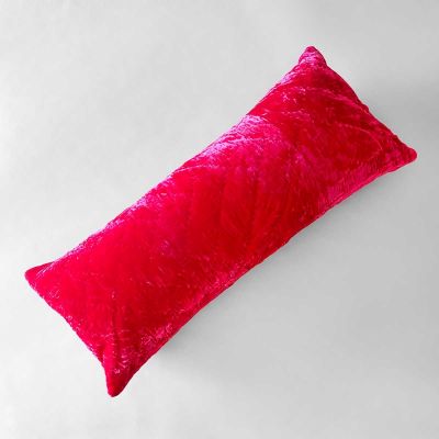 Anichini Pho Handmade Fuchsia Pink Silk Velvet Pillows