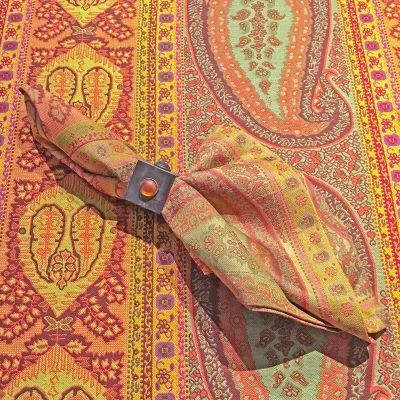 Anichini Taj 2.0 Heavyweight Jacquard Table Linens
Paisley Jacquard Placemats
Anichini taj 2 thread dyed jacquard table linens rs 