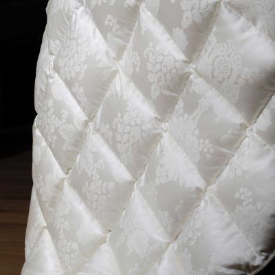 Anichini Cannes French Damask Luxury Silk Covered Duvets Comforters