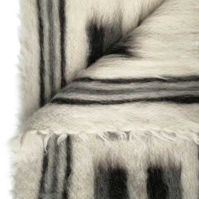 Anichini Diamond & Dash Brushed Natural Wool Rugs