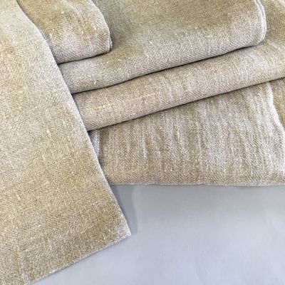 Anichini Donatas Flatweave Linen Guest Towels