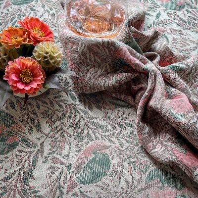 Finch Jacquard Bird Table Linens